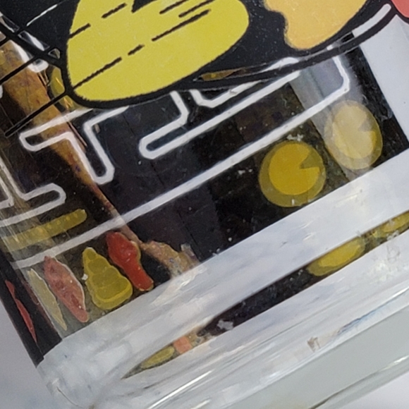 Vtg PAC-MAN Glass Tumbler 1982 Bally Midway - Picture 15 of 16